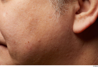 HD Face Skin Alfredo Zorita cheek ear face skin texture…